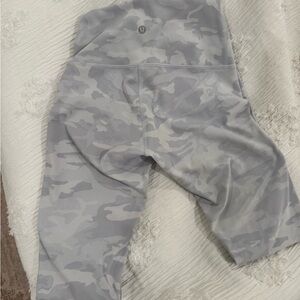 Lululemon White Camo Leggings